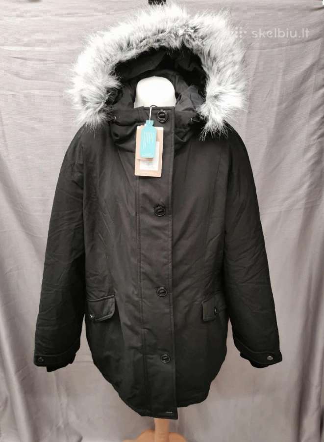 Žieminė striukė paltas parka su kapišonu šilta - nuotraukos Nr. 5