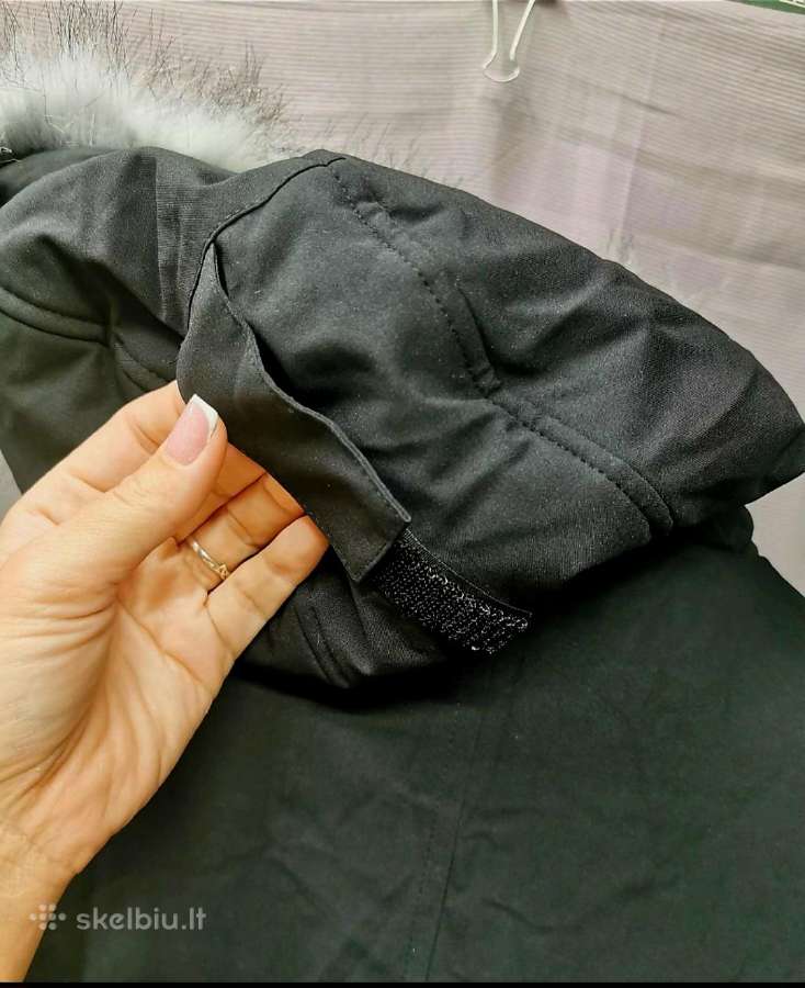 Žieminė striukė paltas parka su kapišonu šilta - nuotraukos Nr. 6