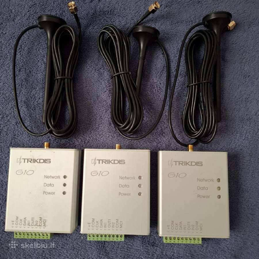 Trikdis G10 moduliai