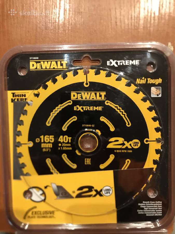 Pjovimo diskas Dewalt DT 10640-qz
