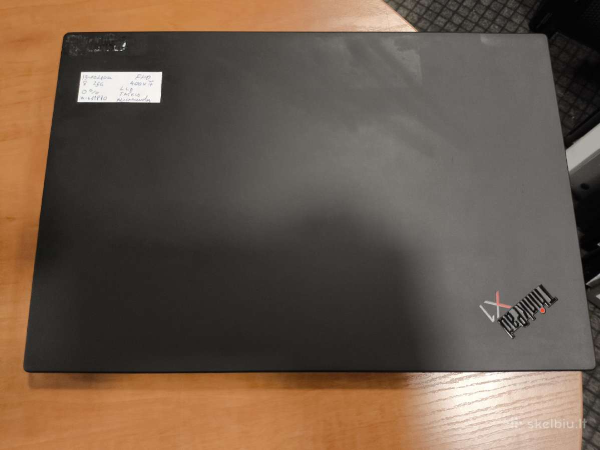 Thinkpad Carbon Gen 8 i5-10210u 8gb 256gb 400 Nit - nuotraukos Nr. 3