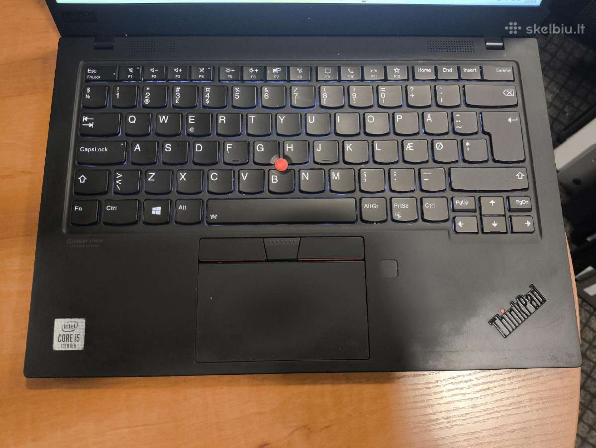 Thinkpad Carbon Gen 8 i5-10210u 8gb 256gb 400 Nit - nuotraukos Nr. 2