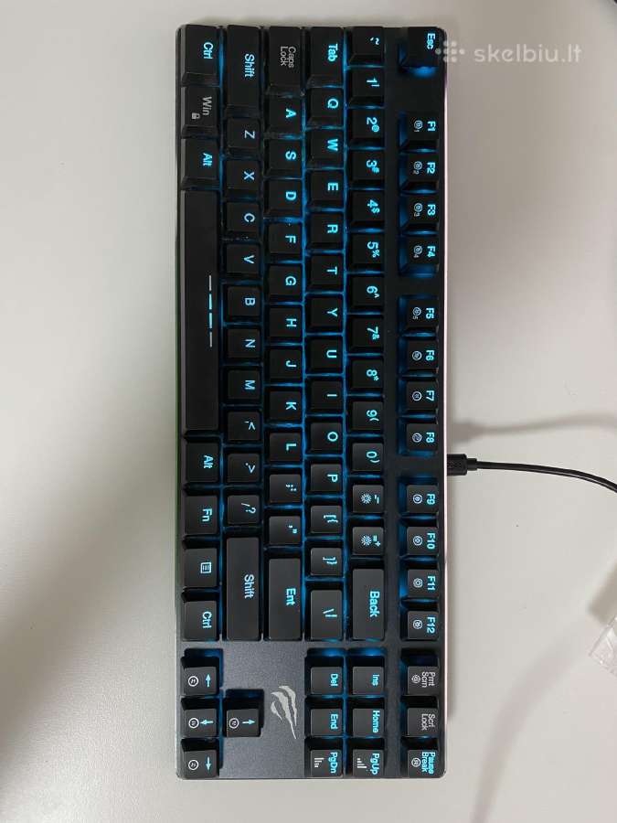 Havit Hv-kb390l žemo profilio mechaninė klaviatūra