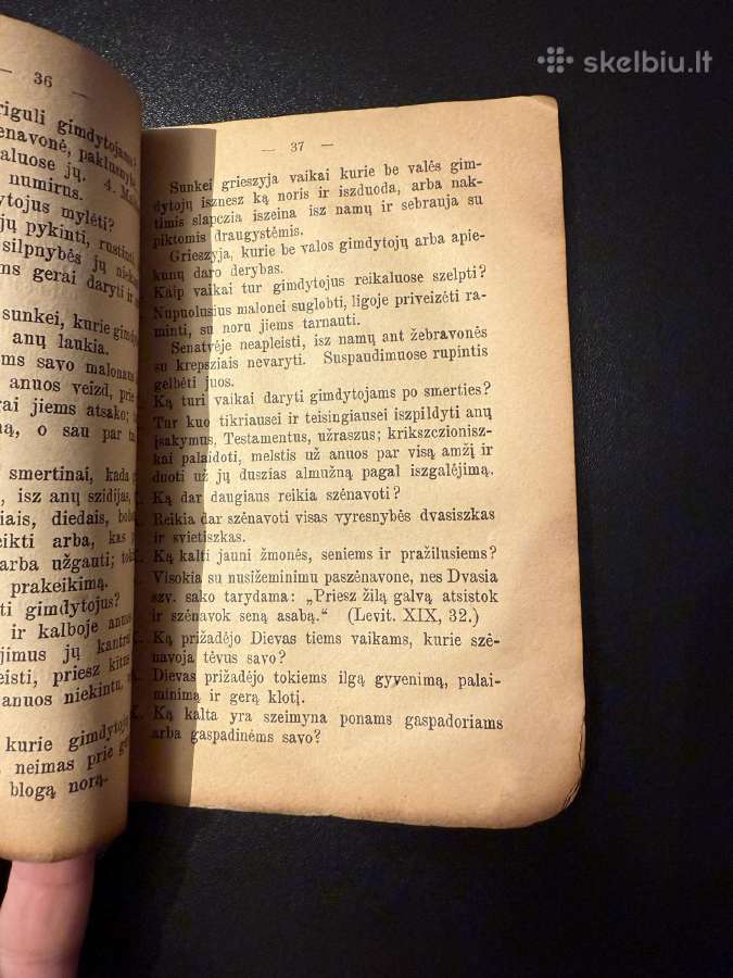 Vartai dangaus arba Rymo-katalikų mokslas 1864 - nuotraukos Nr. 5