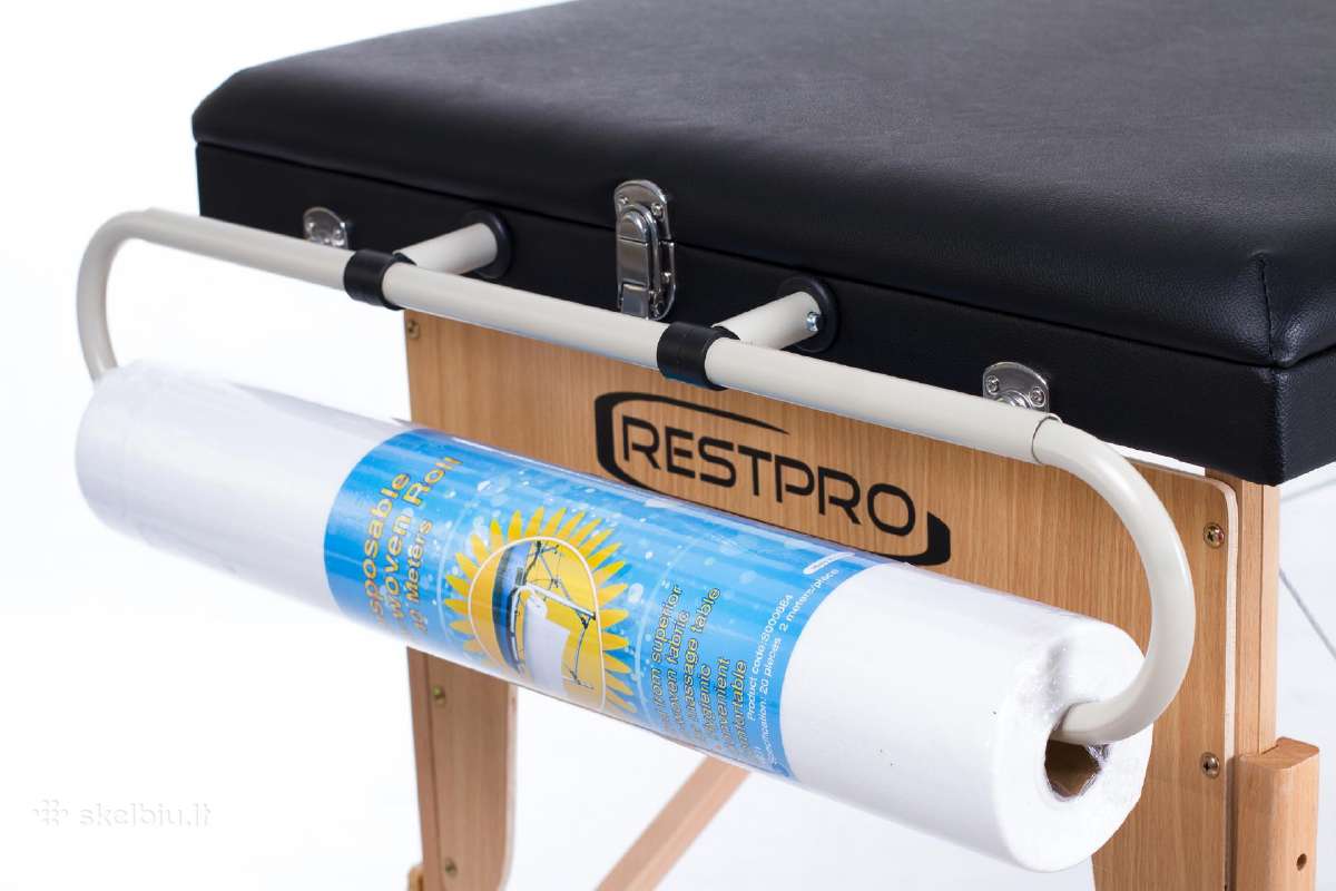 Sulankstomas masažo stalas Restpro Classic-3 Black - nuotraukos Nr. 8
