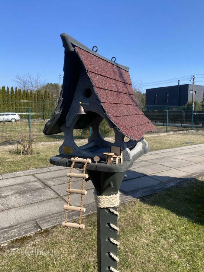 Lesyklėle dengta granito mozaikiniu tinku