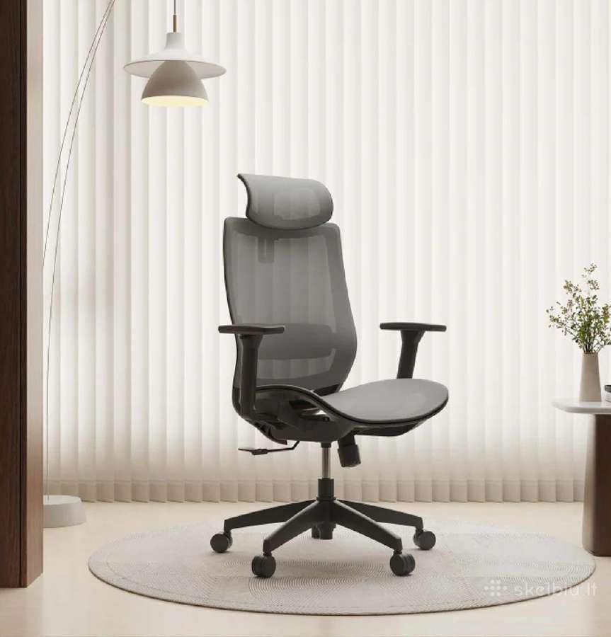 Nauja ergonominė biuro kėdė