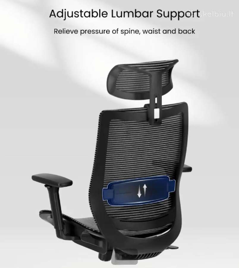 Nauja ergonominė biuro kėdė - nuotraukos Nr. 3