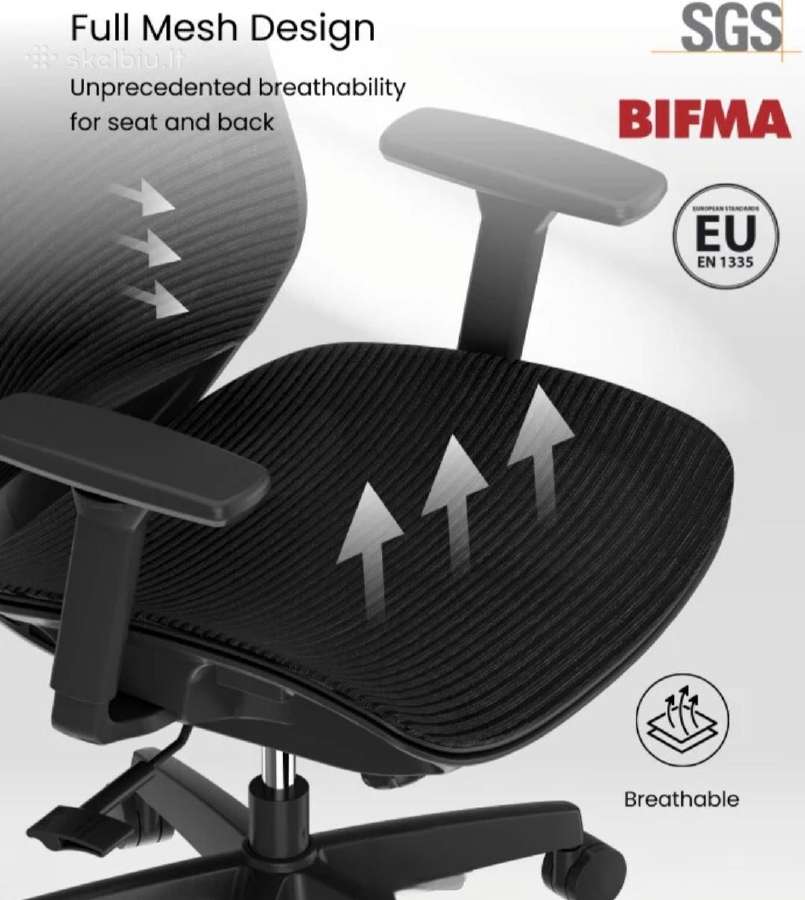Nauja ergonominė biuro kėdė - nuotraukos Nr. 6