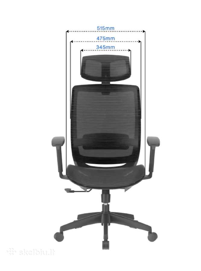 Nauja ergonominė biuro kėdė - nuotraukos Nr. 8