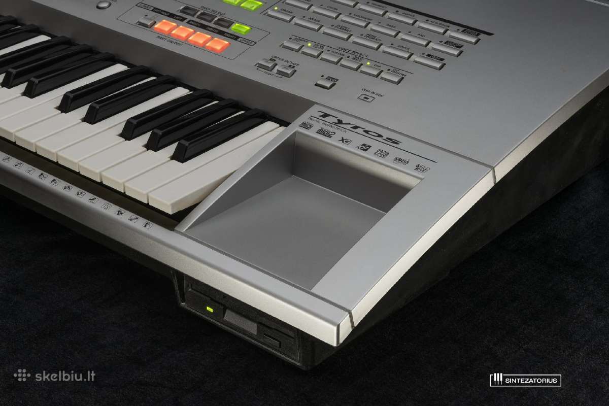 Yamaha Tyros (1st gen) sintezatorius - nuotraukos Nr. 11