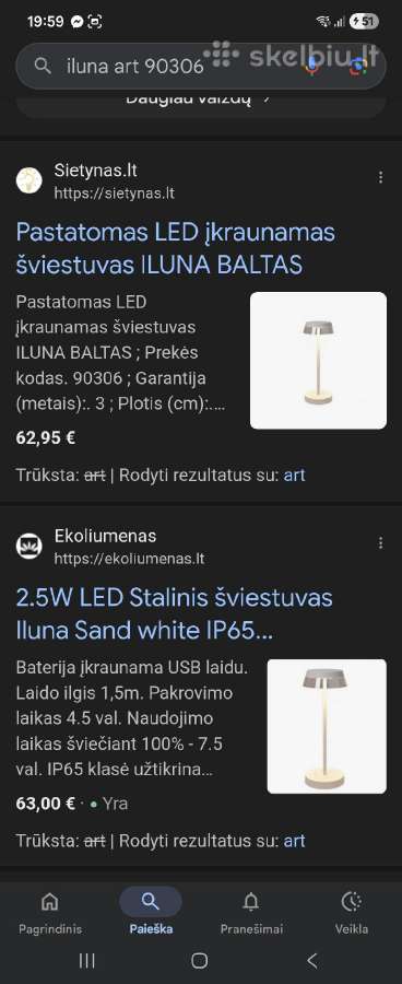 Stalinis šviestuvas - nuotraukos Nr. 5