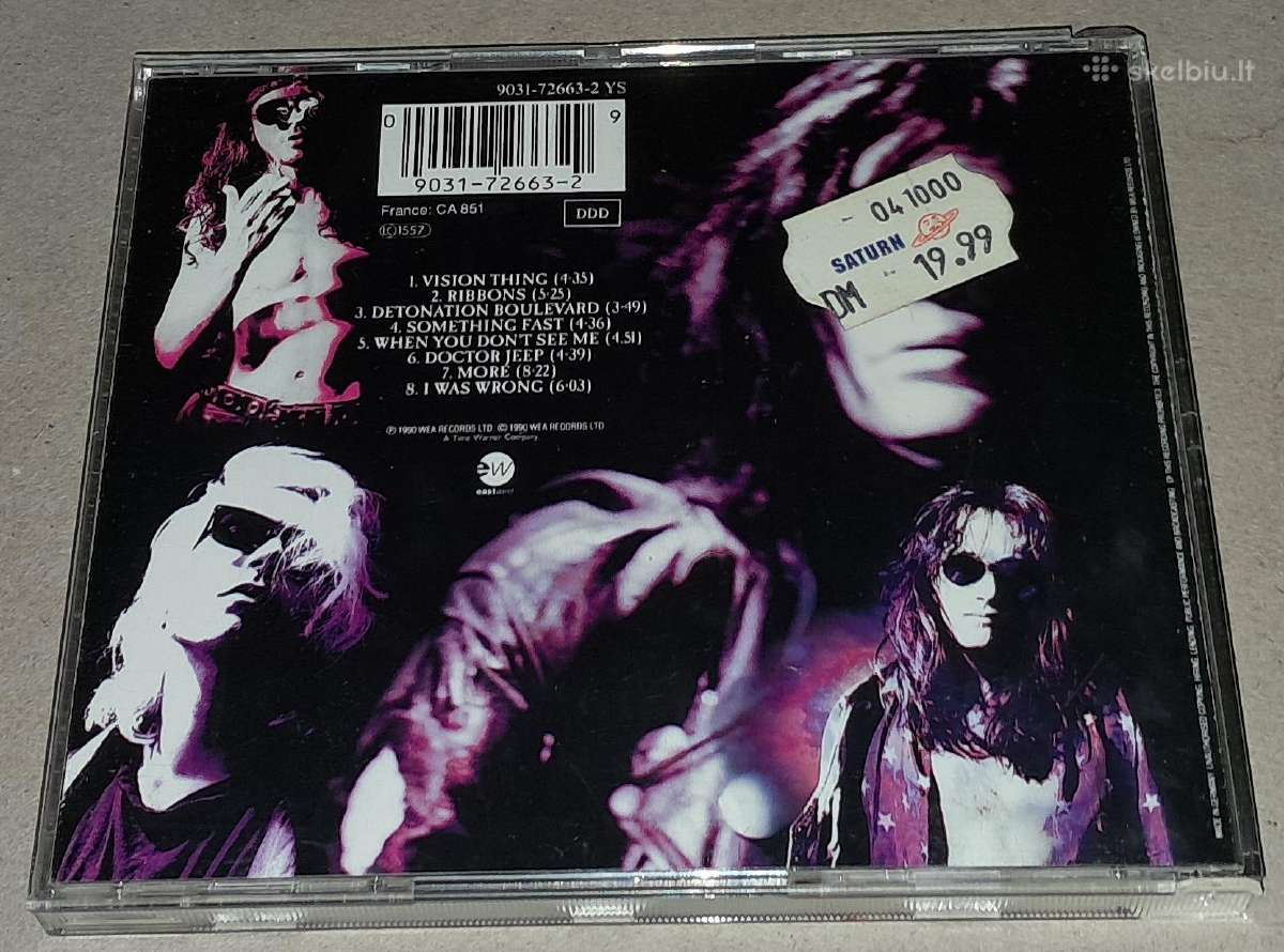 The Sisters Of Mercy – Vision Thing (Audio CD) - nuotraukos Nr. 2