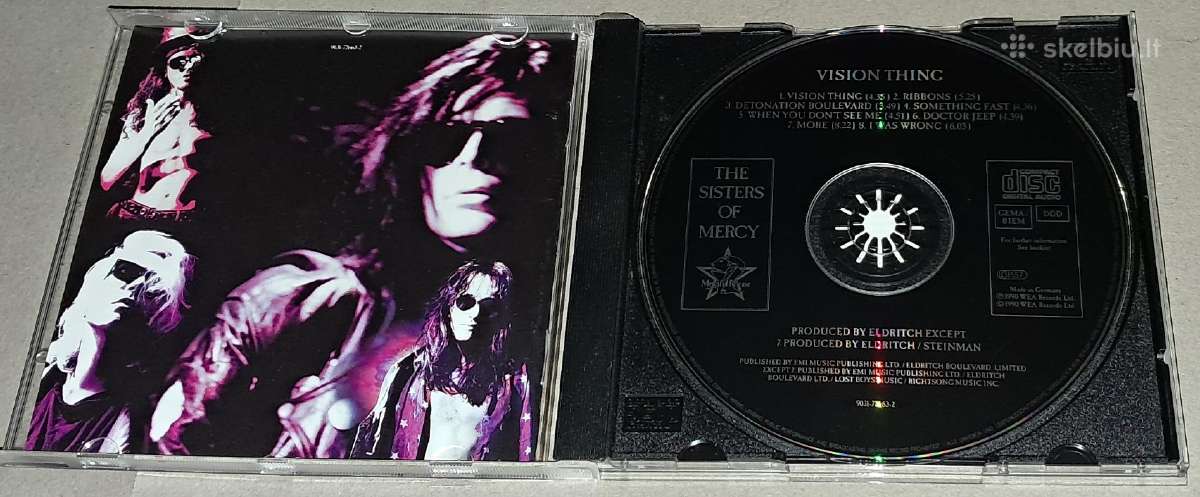 The Sisters Of Mercy – Vision Thing (Audio CD) - nuotraukos Nr. 3