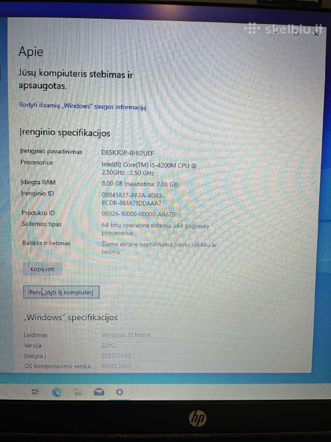 Hp Probook 470 G1 - nuotraukos Nr. 8