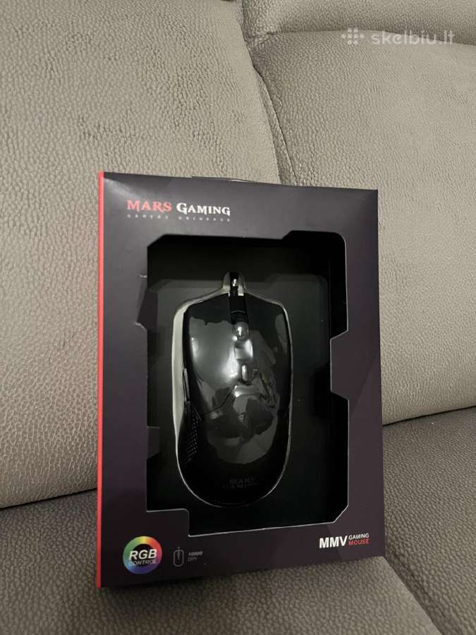 Žaidimų pelė Marsgaming - Mmv