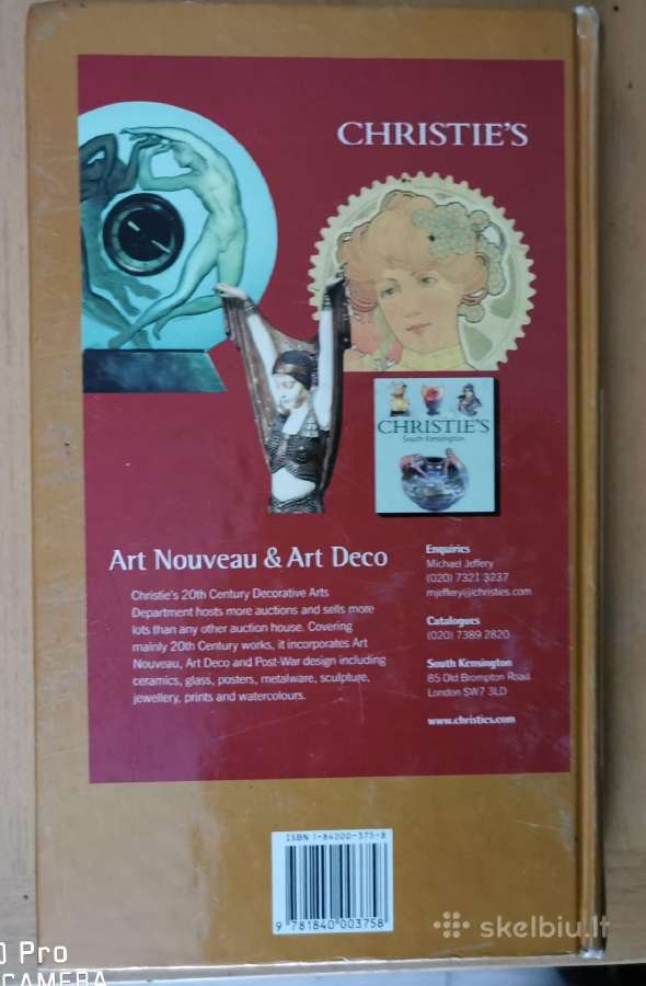 Art Nouveau Stiliaus Antikvariato kainų katalogas - nuotraukos Nr. 7