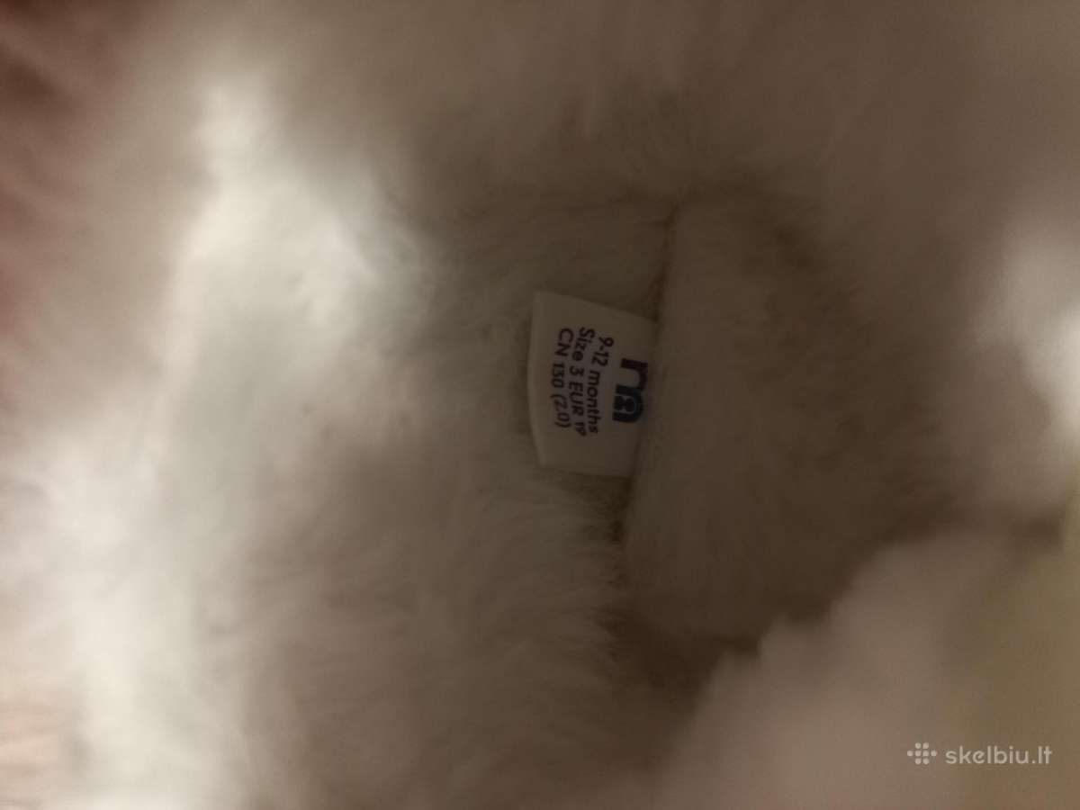 Vaikiški žieminiai batai Mothercare 19 dydis – Nau - nuotraukos Nr. 3