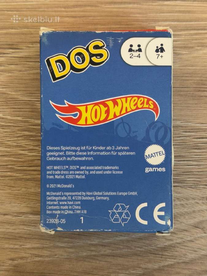 Dos Hot Wheels kortos - nuotraukos Nr. 2