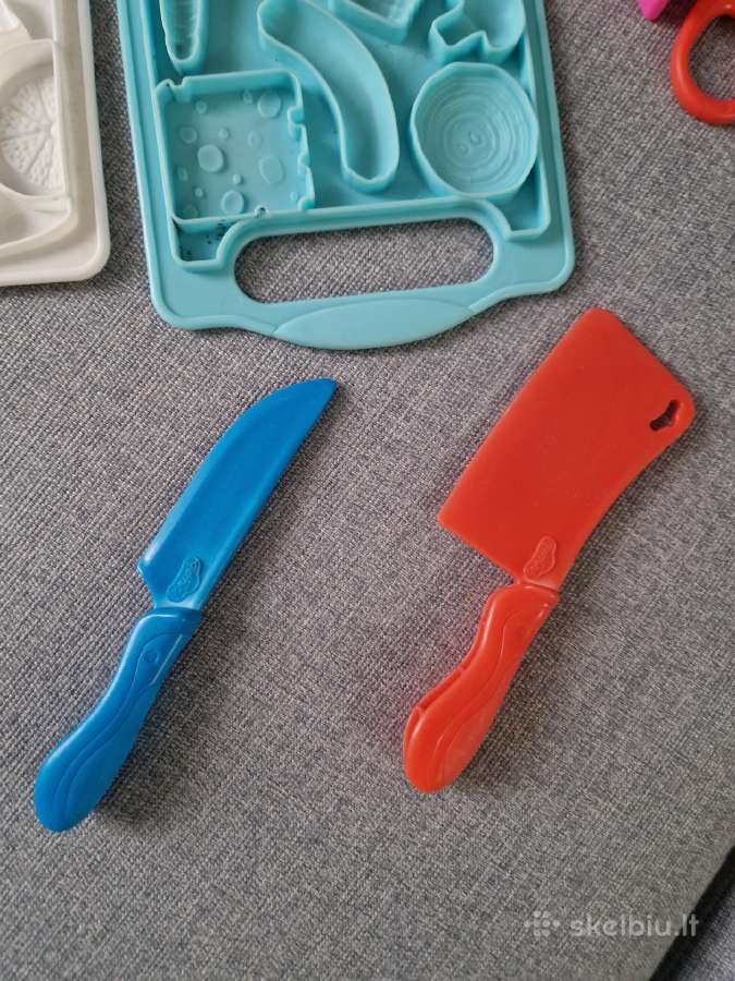 Play-doh formelės, pjaustymo lentelės, peiliai - nuotraukos Nr. 3