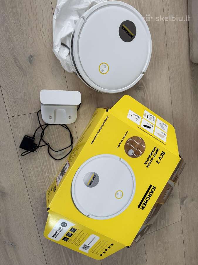 Karcher Rcv2 kelis kart naudotas robotas -siurblys - nuotraukos Nr. 2