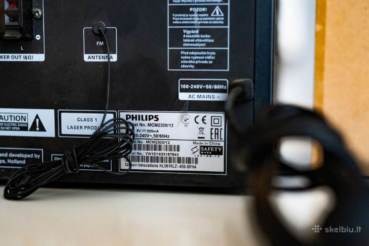 Philips Mcm 2300 - nuotraukos Nr. 4
