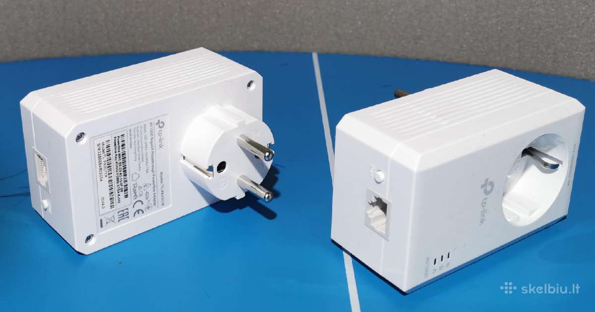 Tp-link Powerline adapterių komplektas Tl-pa7017p