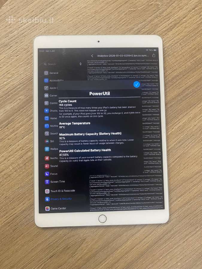 Apple iPad Air 3rd generation - nuotraukos Nr. 6