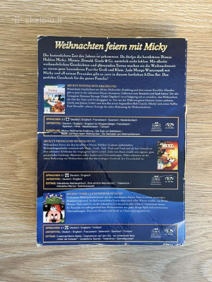 Disney Weihnachten feiern mit Micky 3 Dvd - nuotraukos Nr. 3