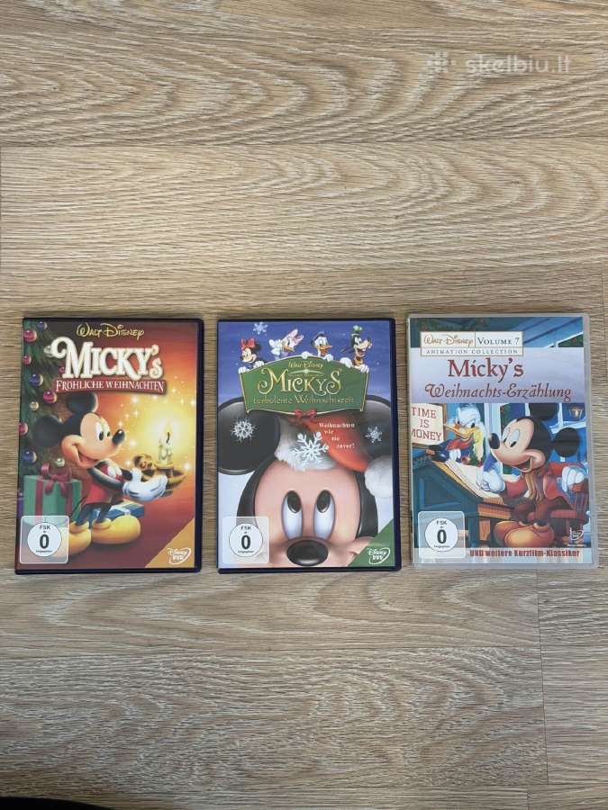 Disney „Weihnachten feiern mit Micky“ 3 Dvd