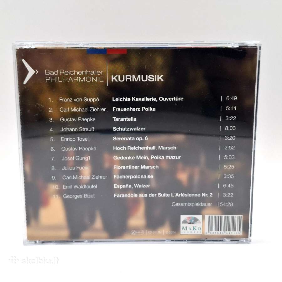 Bad Reichenhaller Philharmonie - Kurmusik (CD) - nuotraukos Nr. 2