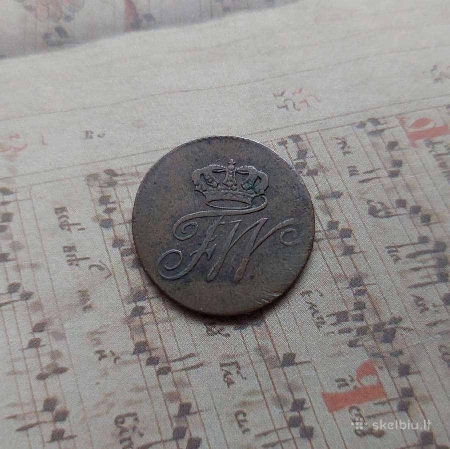 1/2 kreuzer 1797 B Prūsija Vokietija - nuotraukos Nr. 2