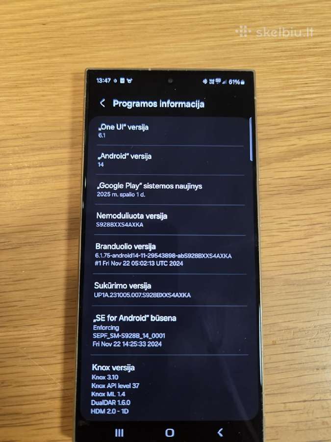 Samsung Galaxy S24 Ultra 512gb - nuotraukos Nr. 7