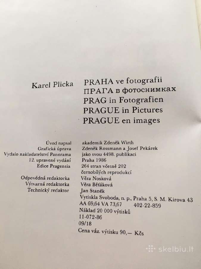 Albumas „Praha nuotraukose“ - nuotraukos Nr. 2