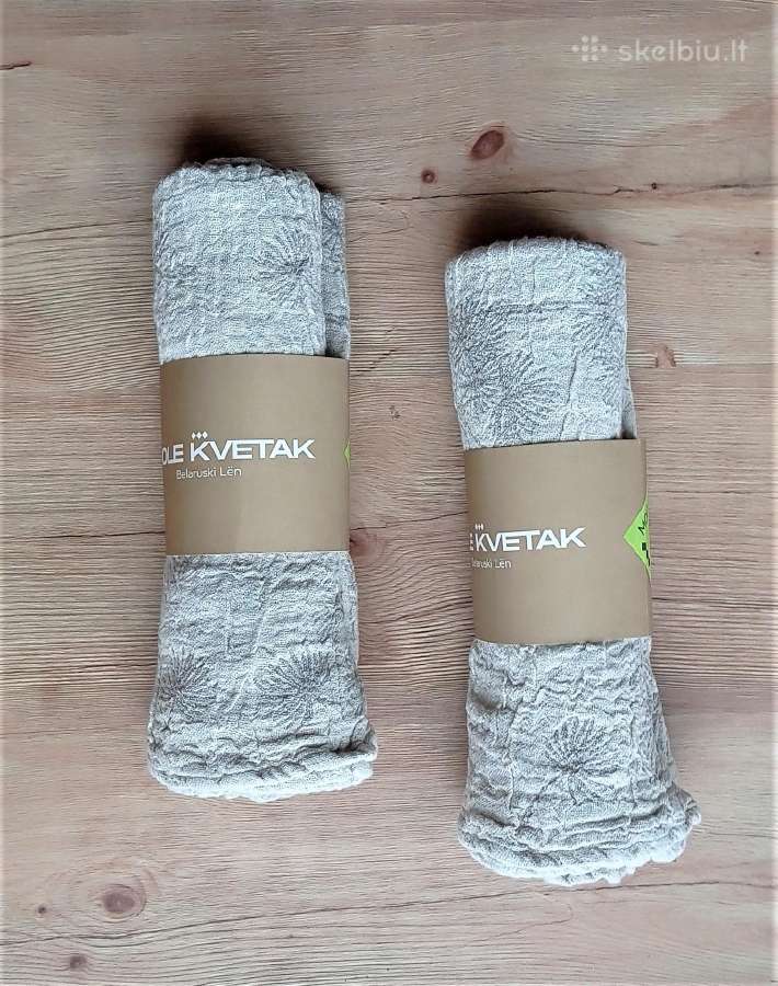 Lininiai rankšluosčiai Pienės (2 vnt.)