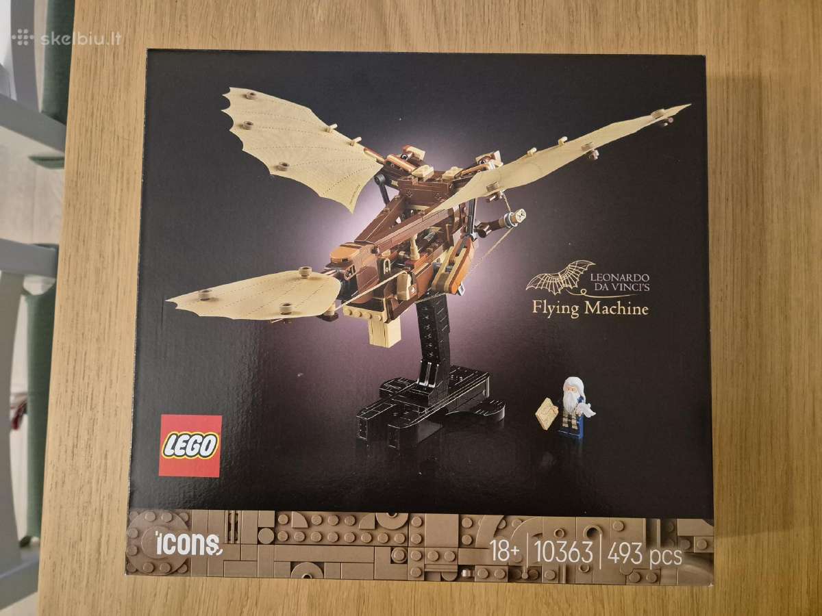 Lego 10363 Leonardo da Vinčio skraidyklė