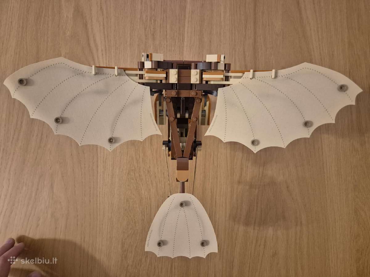 Lego 10363 Leonardo da Vinčio skraidyklė - nuotraukos Nr. 3