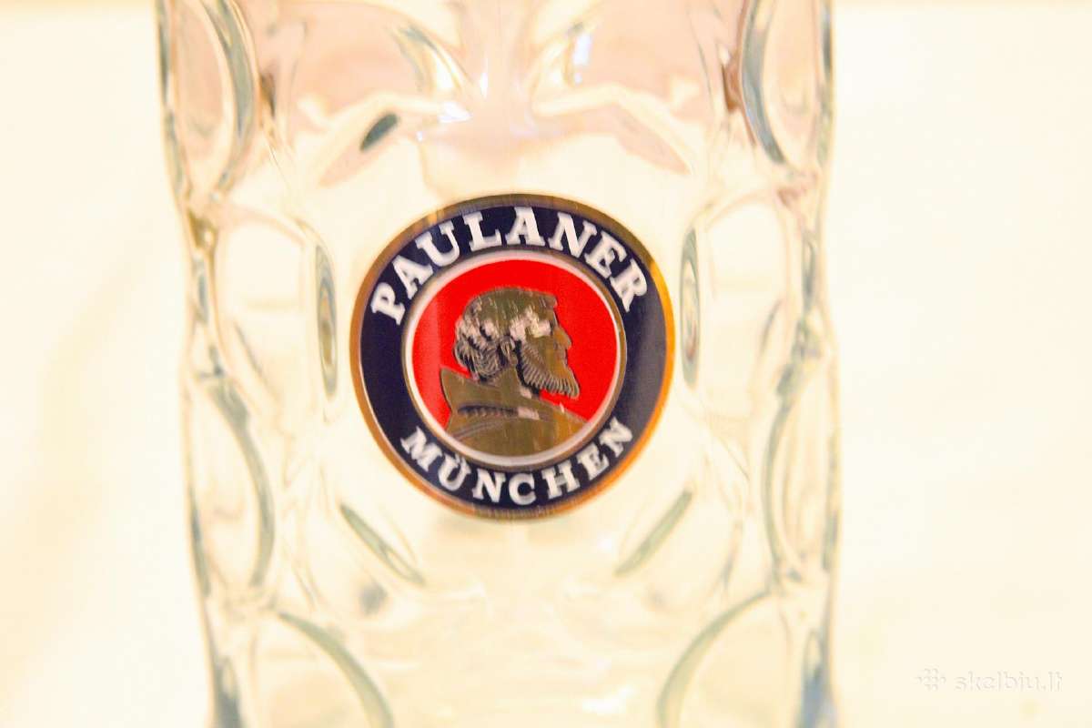"Paulaner" alaus bokalai - nuotraukos Nr. 3