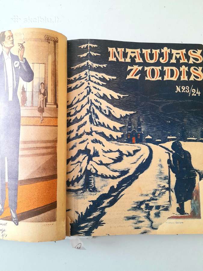 Žurnalas "Naujas Žodis" 1928m. - 1929m. - nuotraukos Nr. 7