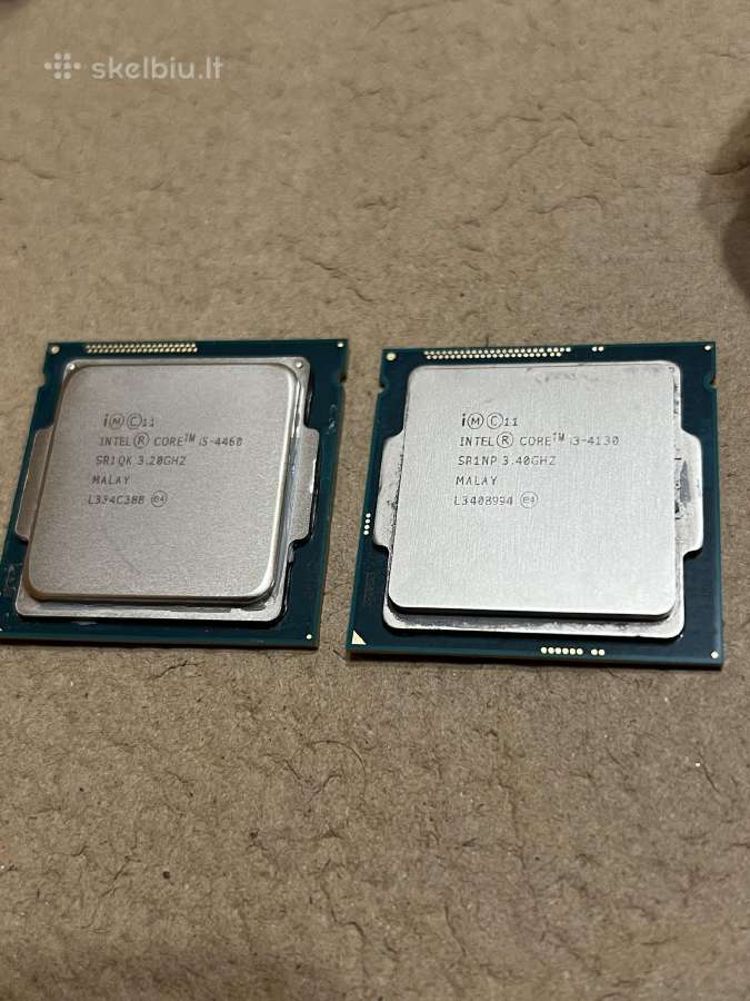 I5-7400, E3-1230, i5-4460, i3-4130 cpu - nuotraukos Nr. 3