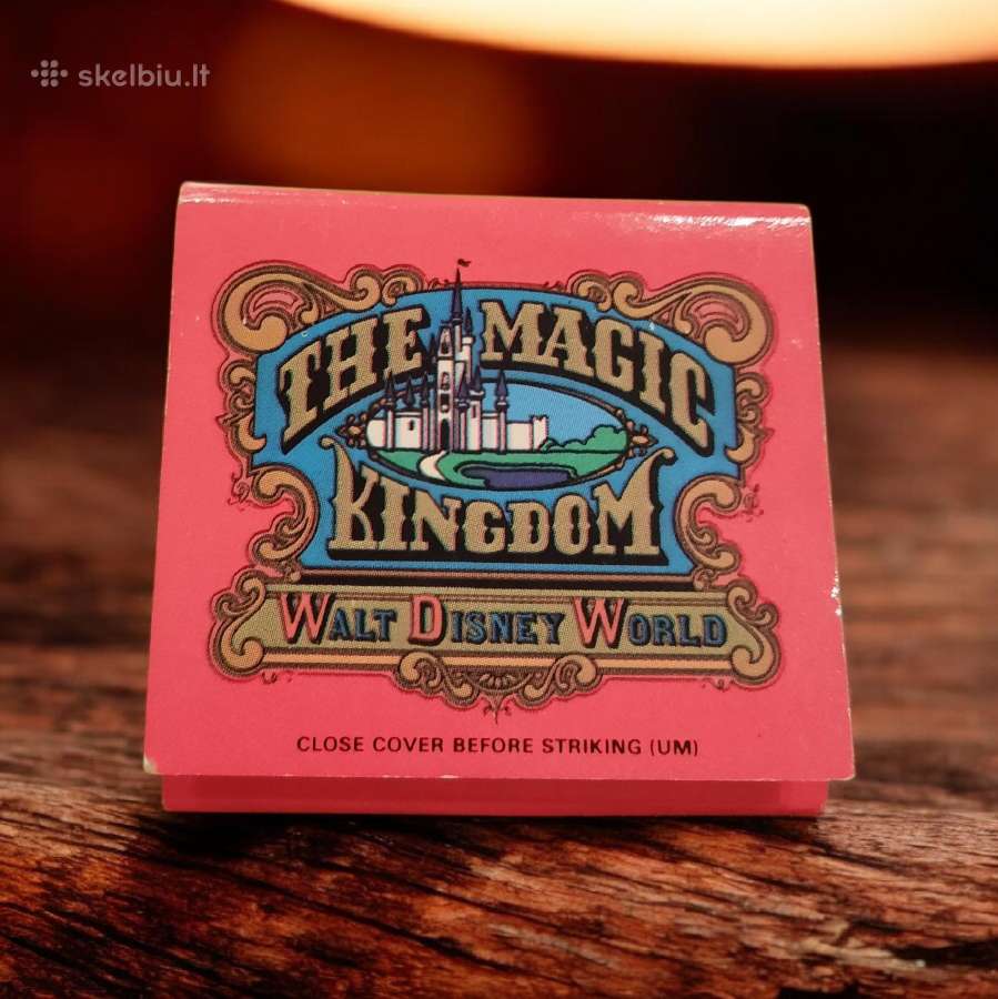 0.2. Degtukų dėžutė Magic Kingdom Tobacconist Shop