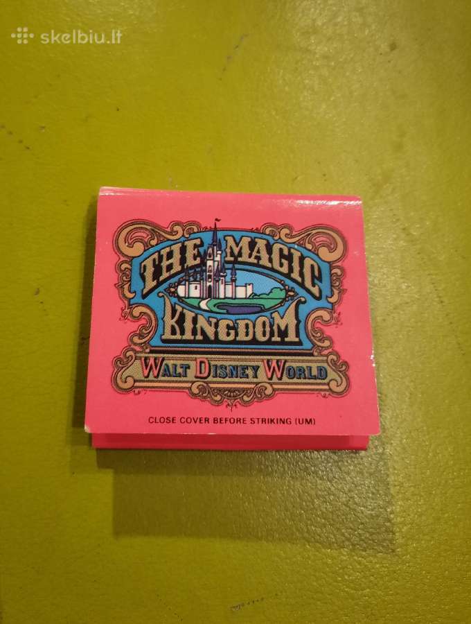 0.2. Degtukų dėžutė Magic Kingdom Tobacconist Shop - nuotraukos Nr. 5