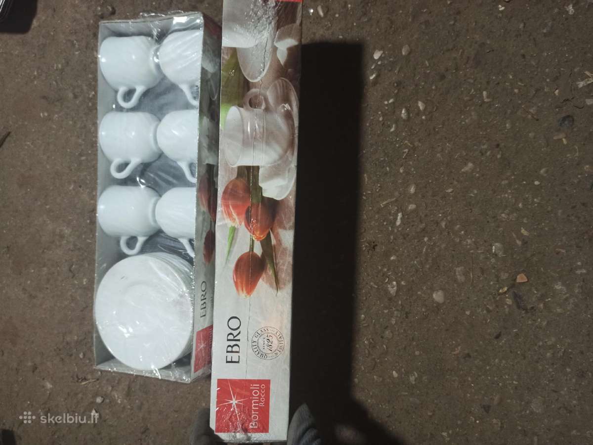 Puodukų ir lekštučiu rinkinys 6 vnt. 2 komplektai - nuotraukos Nr. 2