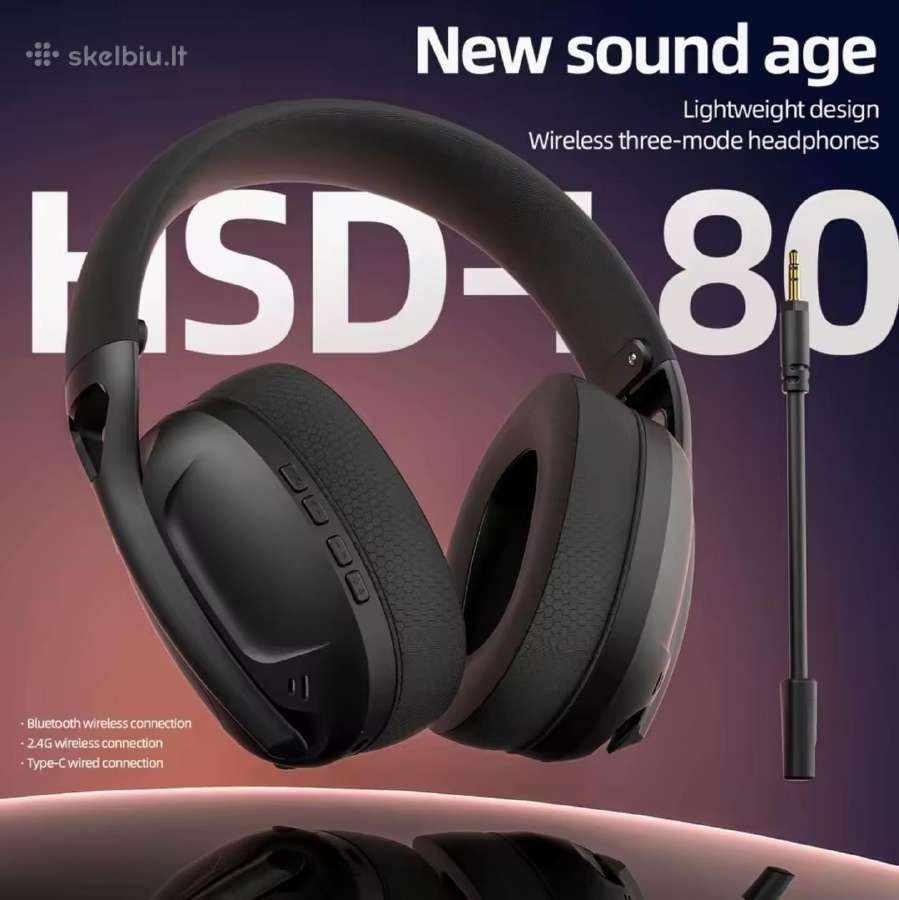 Labai kokybiškos ausinės Hsd-l80
