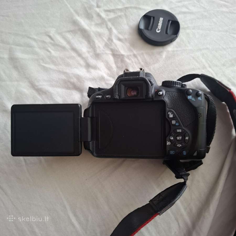 Canon EOS 650d + 18–55mm Is II – pilnas komplektas - nuotraukos Nr. 3