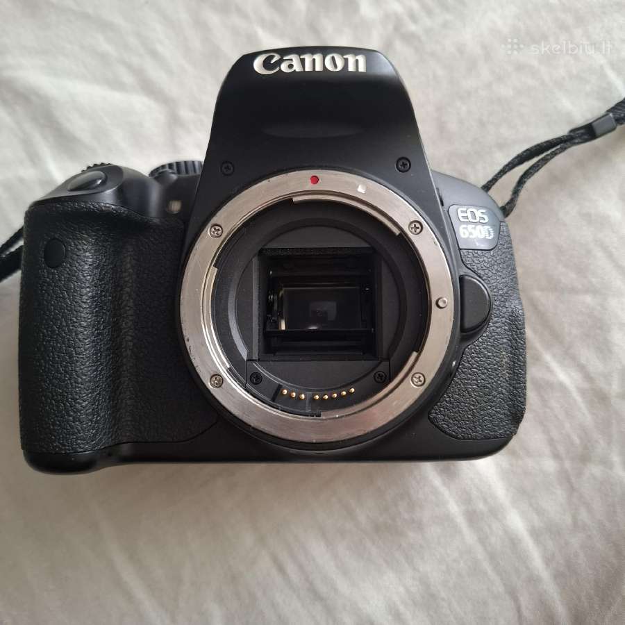 Canon EOS 650d + 18–55mm Is II – pilnas komplektas - nuotraukos Nr. 4
