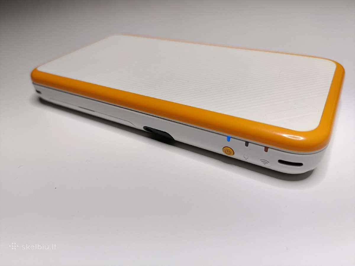 New Nintendo 2dsxl White/orange - nuotraukos Nr. 3