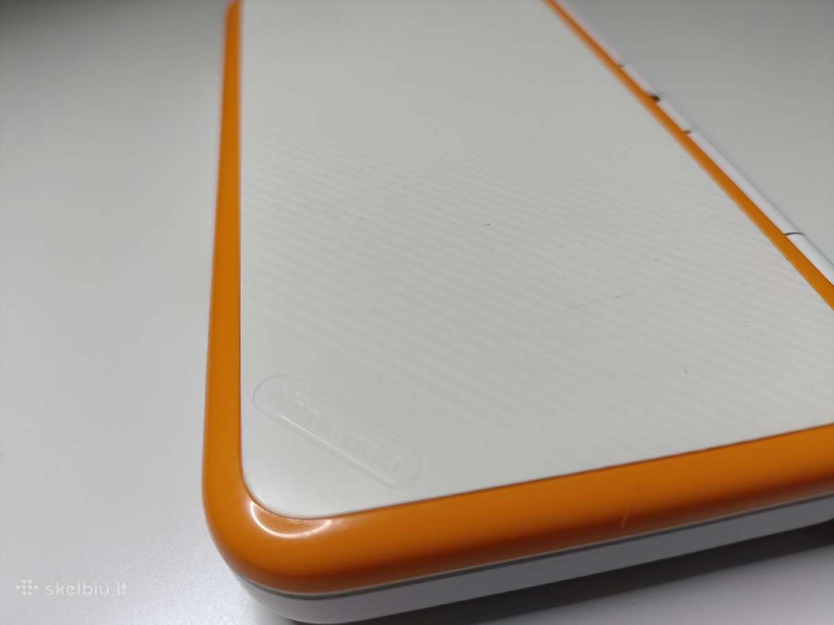 New Nintendo 2dsxl White/orange - nuotraukos Nr. 5