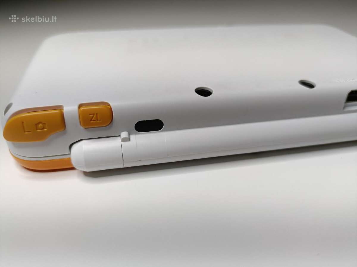 New Nintendo 2dsxl White/orange - nuotraukos Nr. 10