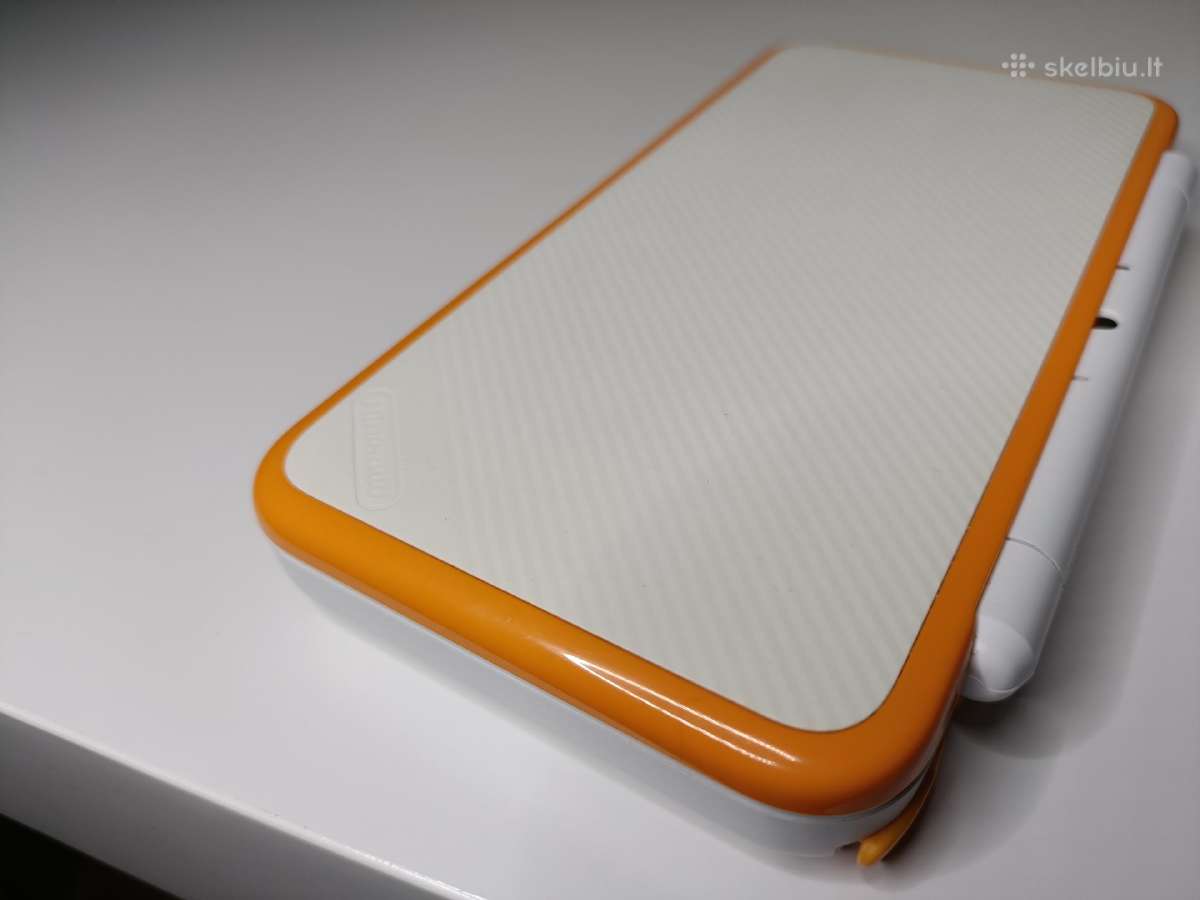 New Nintendo 2dsxl White/orange - nuotraukos Nr. 11